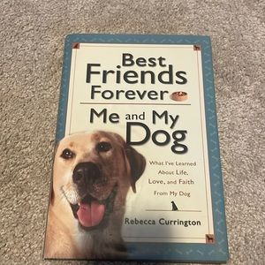 Best Friends forever,me and my dog hardcover book.